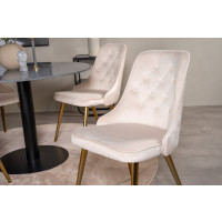 Produktbild för Estelle Matbord med Velvet Deluxe Stolarna