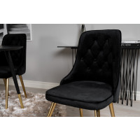 Produktbild för Dipp Matbord med Velvet Deluxe Stolarna