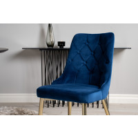 Produktbild för Dipp Matbord med Velvet Deluxe Stolarna