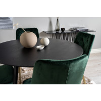 Produktbild för Dipp Matbord med Velvet Deluxe Stolarna