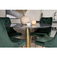 Produktbild för Estelle Matbord med Velvet Deluxe Stolarna