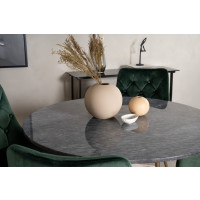 Produktbild för Estelle Matbord med Velvet Deluxe Stolarna