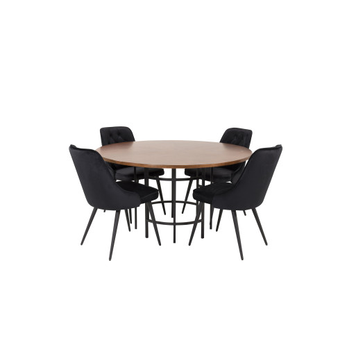 Venture Home Copenhagen Matbord med Velvet Deluxe Stolarna
