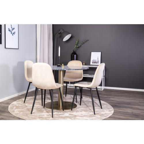 Venture Home Estelle Matbord med Polar Stolarna