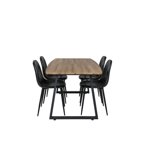 Venture Home Inca Matbord med Polar Stolarna