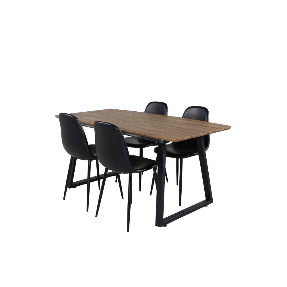 Produktbild för Inca Matbord med Polar Stolarna