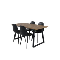 Produktbild för Inca Matbord med Polar Stolarna