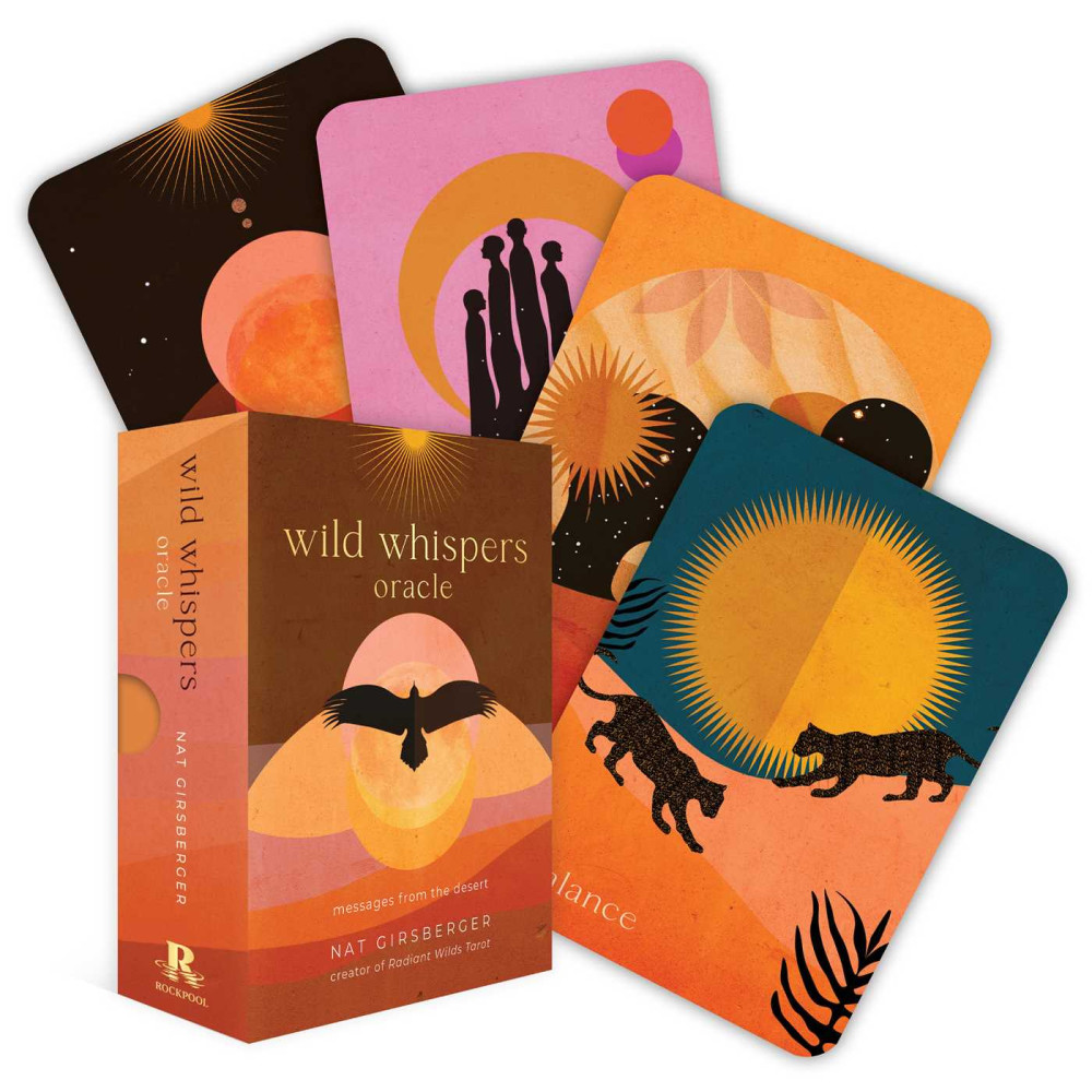 Produktbild för Wild Whispers Oracle: Messages from the desert