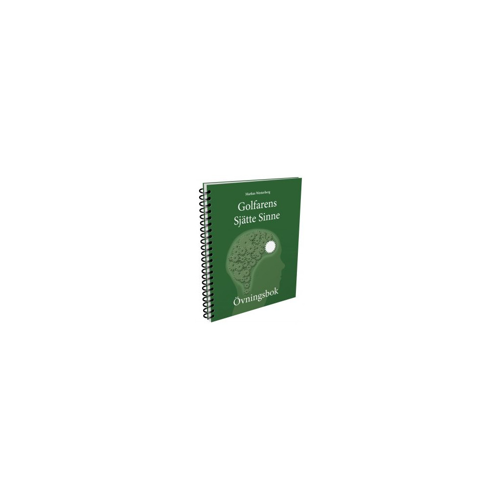 Produktbild för Golfarens Sjätte Sinne - Övningsbok (bok, spiral)