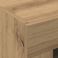 Produktbild för Väggskåp 2 pcs Artisan Ek 69,5 x 34 x 90 cm Konstruerat trä