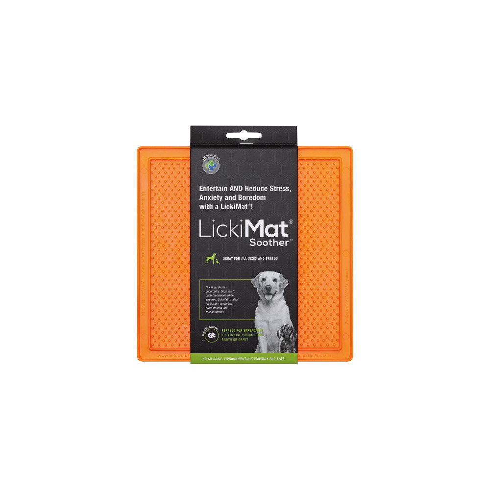 Produktbild för Lickimat Soother orange 20 cm
