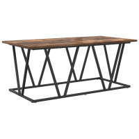 Produktbild för Kaffeebord Rökt ek 100 x 50 x 40 cm