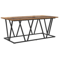 Produktbild för Kaffeebord Gammalt trä 100 x 50 x 40 cm