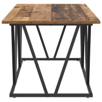 Produktbild för Kaffeebord Gammalt trä 100 x 50 x 40 cm