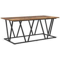 Produktbild för Kaffeebord Gammalt trä 100 x 50 x 40 cm