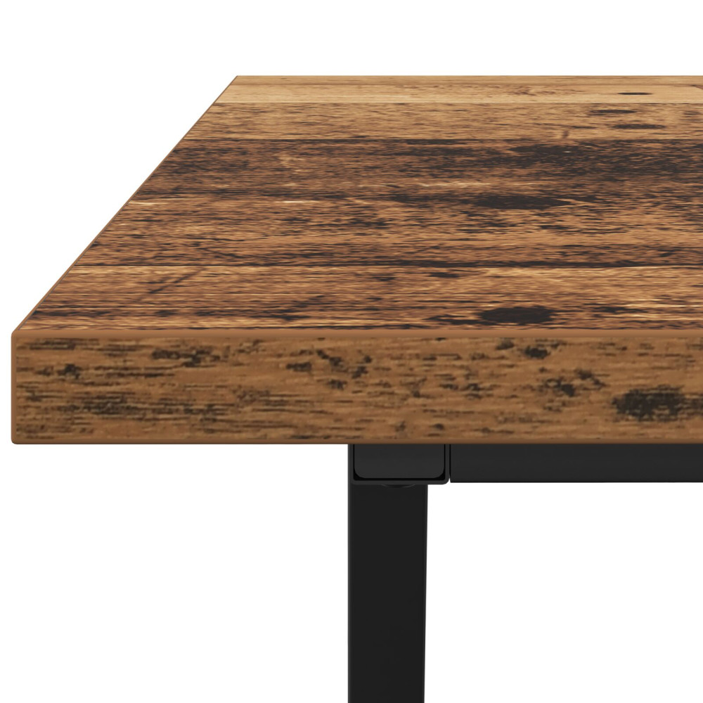 Produktbild för Kaffeebord Gammalt trä 100 x 50 x 40 cm