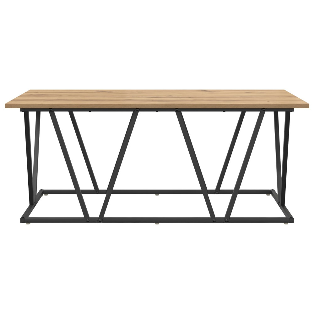 Produktbild för Kaffeebord Artisan Ek 100 x 50 x 40 cm