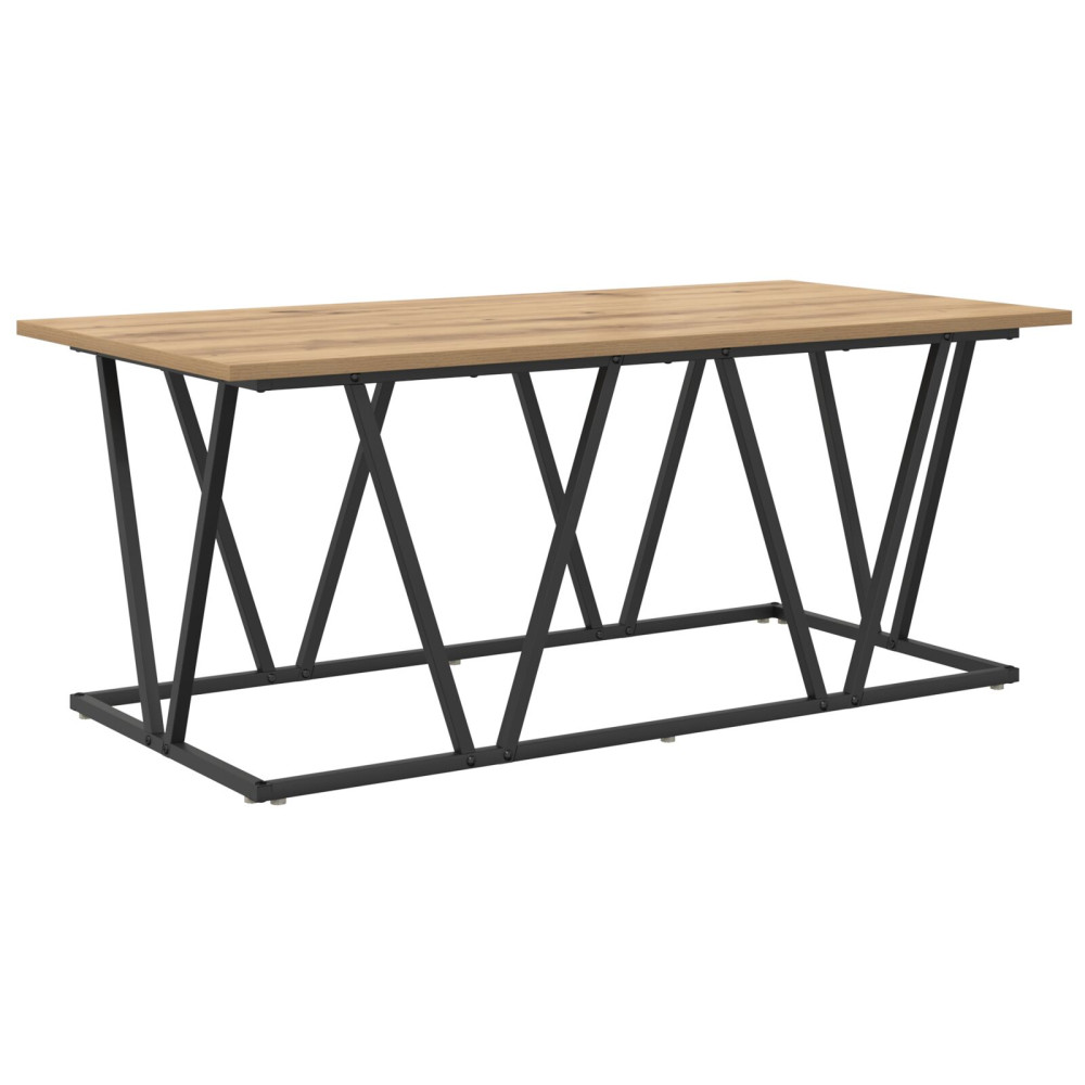 Produktbild för Kaffeebord Artisan Ek 100 x 50 x 40 cm
