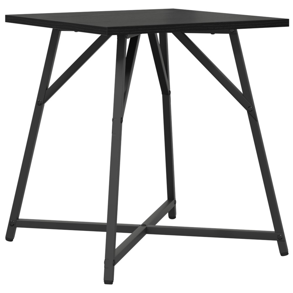 Produktbild för Sidobordsset 2 pcs Svart Ek
