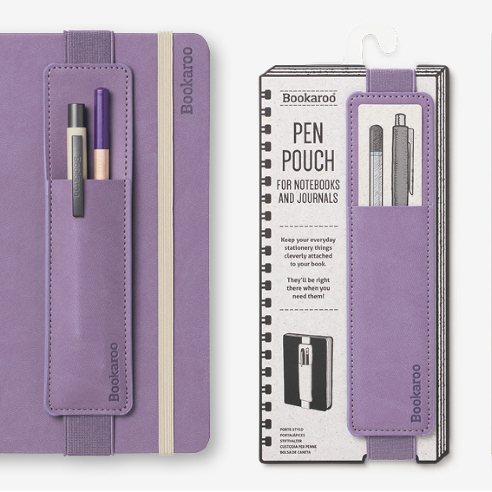 Produktbild för Bookaroo Pen Pouch - Aubergine