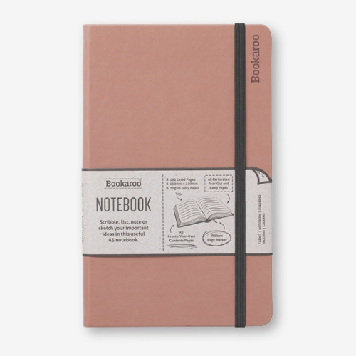 If plc Bookaroo Notebook (A5) Journal - Blush