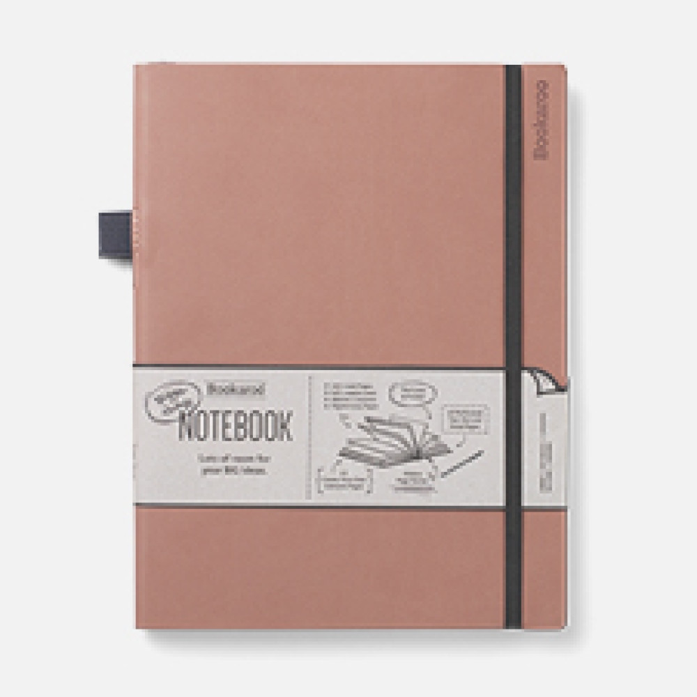 Produktbild för Bookaroo Bigger Things Notebook Journal - Blush