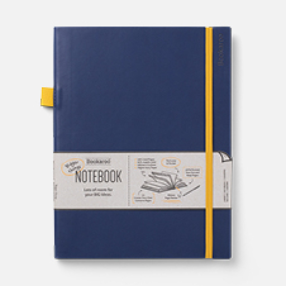 Produktbild för Bookaroo Bigger Things Notebook Journal - Navy