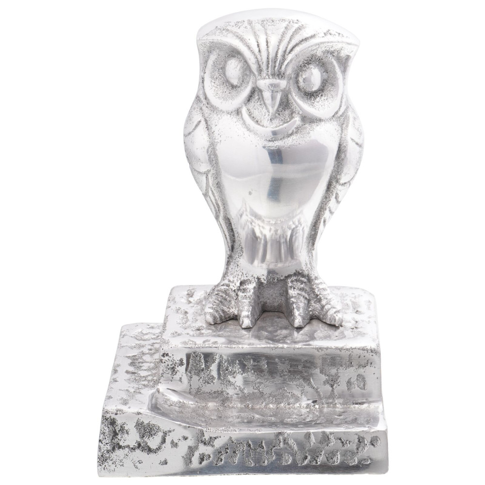Produktbild för Bokstöd 2 pcs Silver 12 x 9 x 19 cm Aluminium