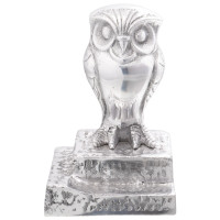 Produktbild för Bokstöd 2 pcs Silver 12 x 9 x 19 cm Aluminium