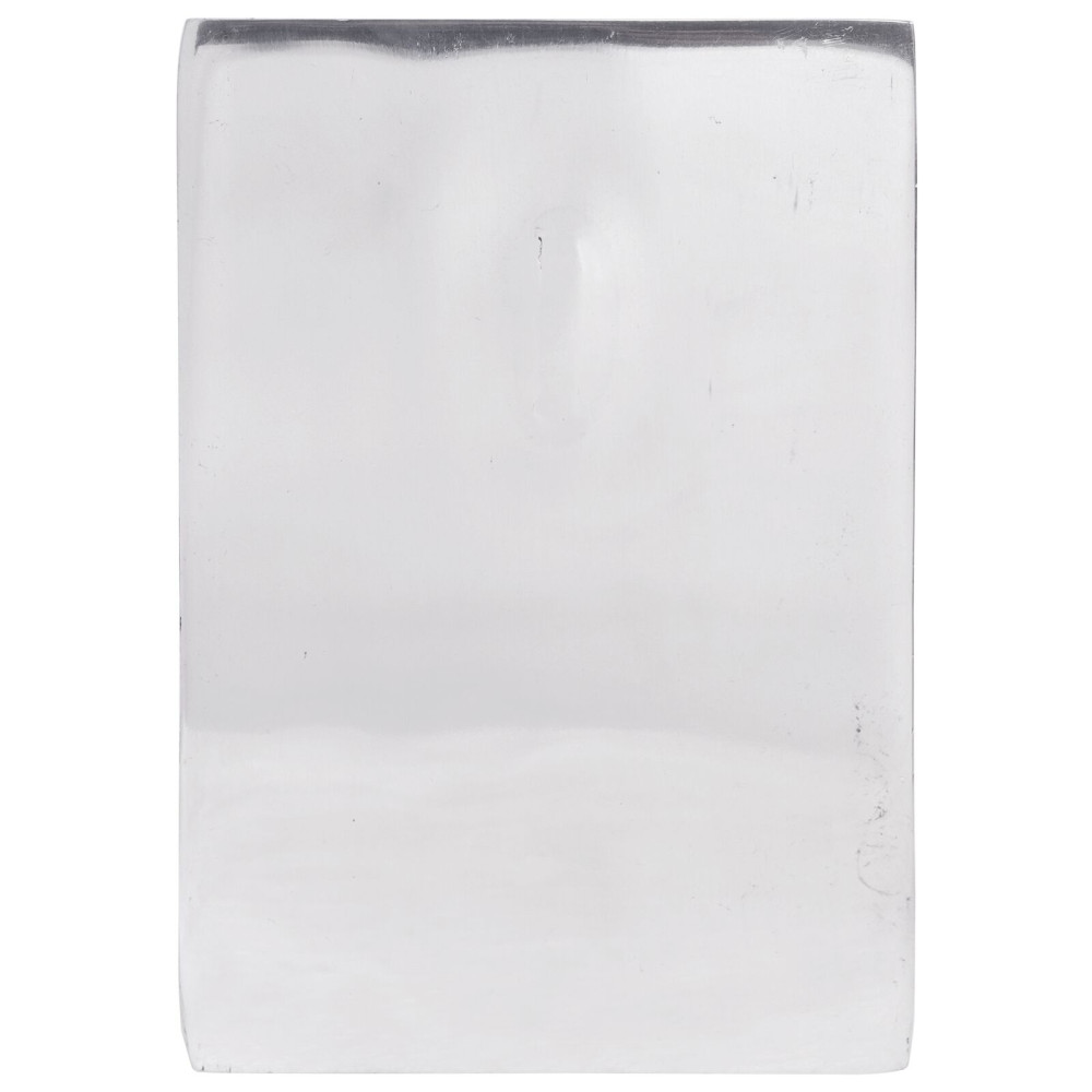 Produktbild för Bokstöd 2 pcs Silver 11 x 14 x 17,5 cm Aluminium
