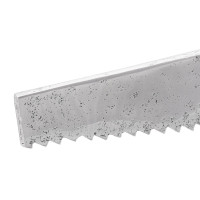 Produktbild för Bokstöd 2 pcs Silver 11 x 14 x 17,5 cm Aluminium