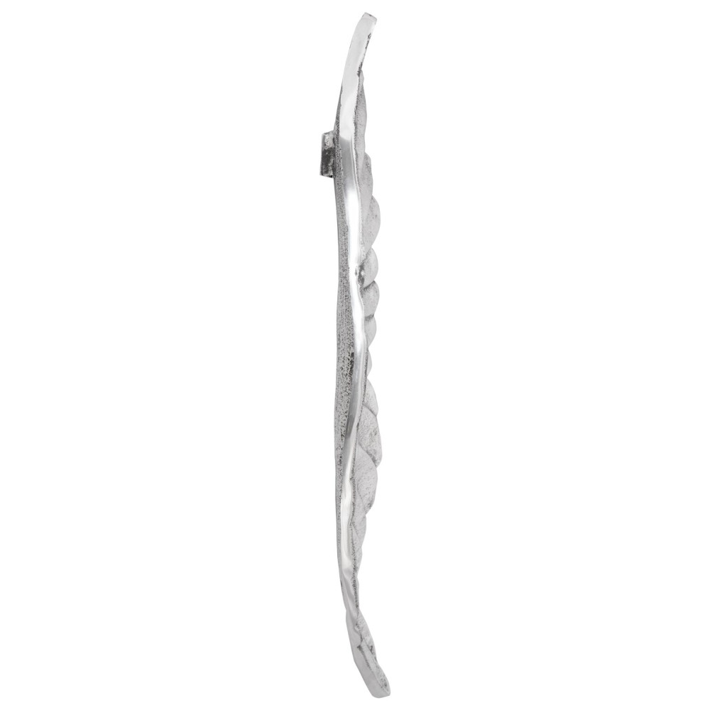 Produktbild för Vingskulptur 2 pcs Silver 31 x 5 x 91 cm Aluminium