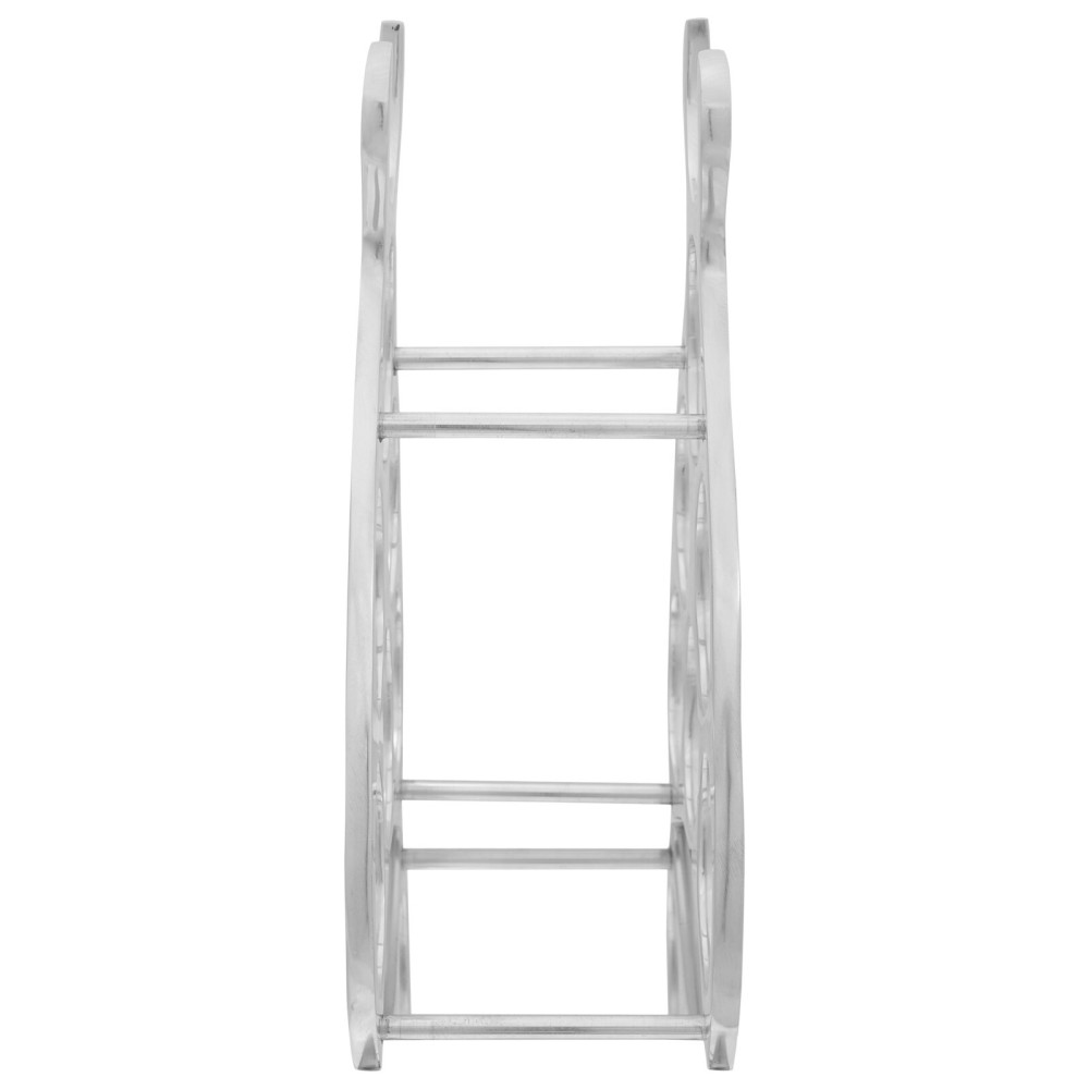 Produktbild för Vinställ Silver 32 x 14 x 37.5 cm Aluminium