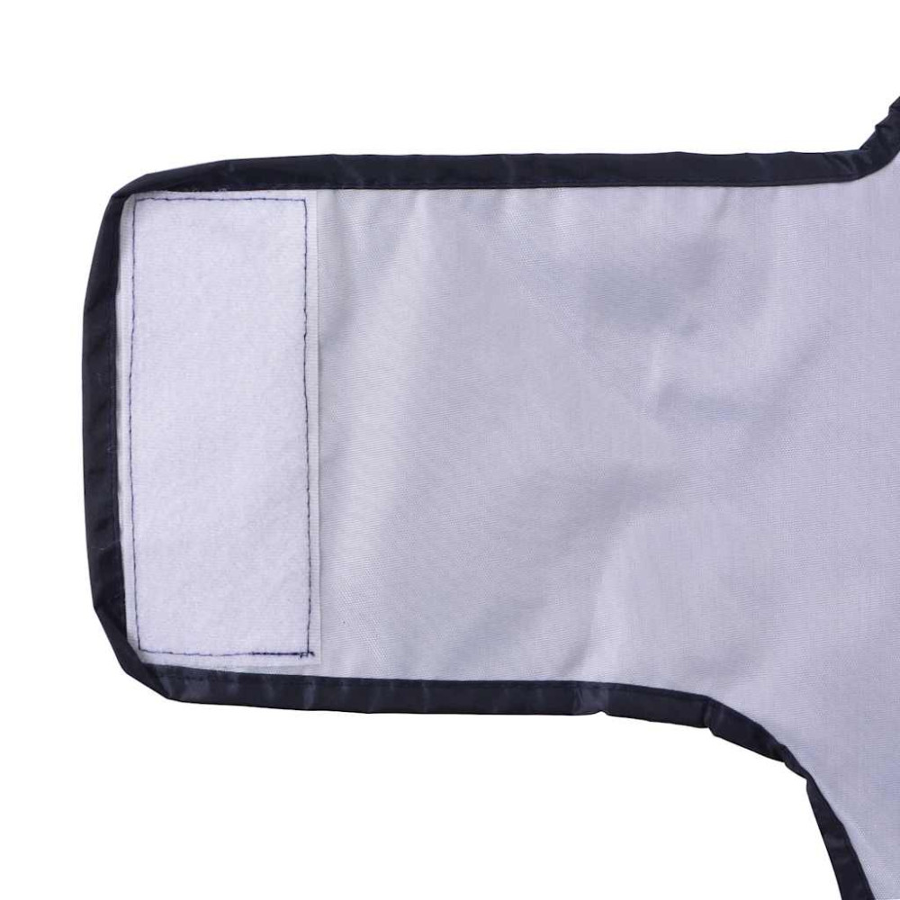 Produktbild för Regnrock för hundar med reflekterande remsor polyester