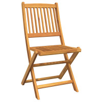 Produktbild för Trädgårds Bistro Set 3 pcs Brun Massivt Akaciaträ