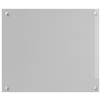 Produktbild för Köksskydd Ljusgrå 70 x 60 cm härdat glas