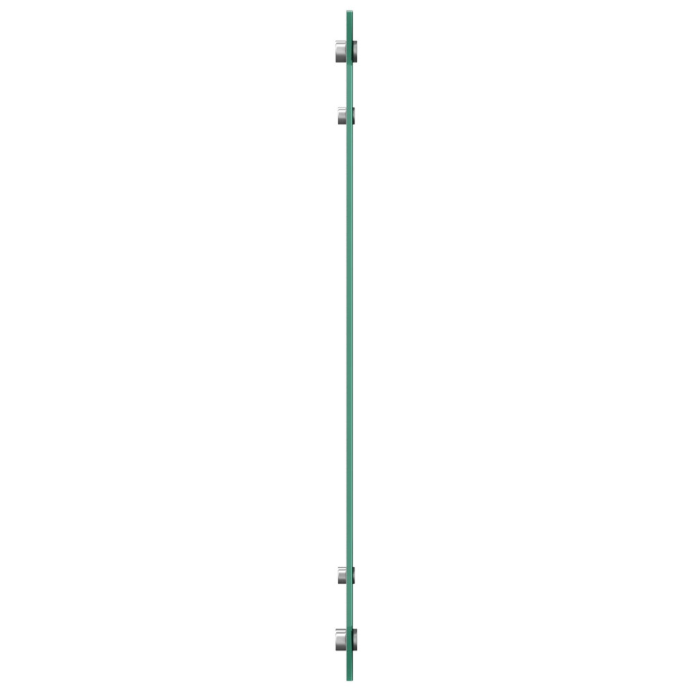 Produktbild för Köksskydd Ljusgrå 70 x 60 cm härdat glas