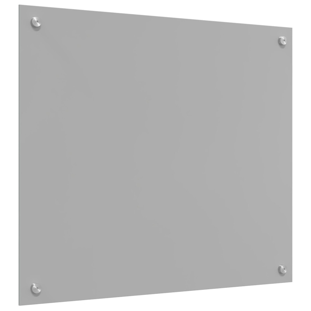 Produktbild för Köksskydd Ljusgrå 70 x 60 cm härdat glas