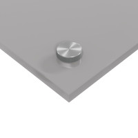 Produktbild för Köksskydd Ljusgrå 100 x 40 cm härdat glas