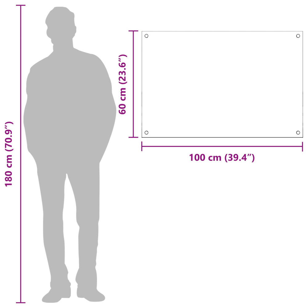 Produktbild för Köksskydd Ljusgrå 100 x 60 cm härdat glas