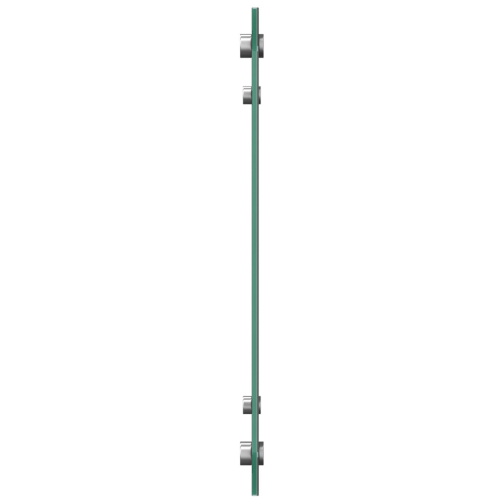 Produktbild för Köksskydd Mörkgrå 70 x 40 cm härdat glas