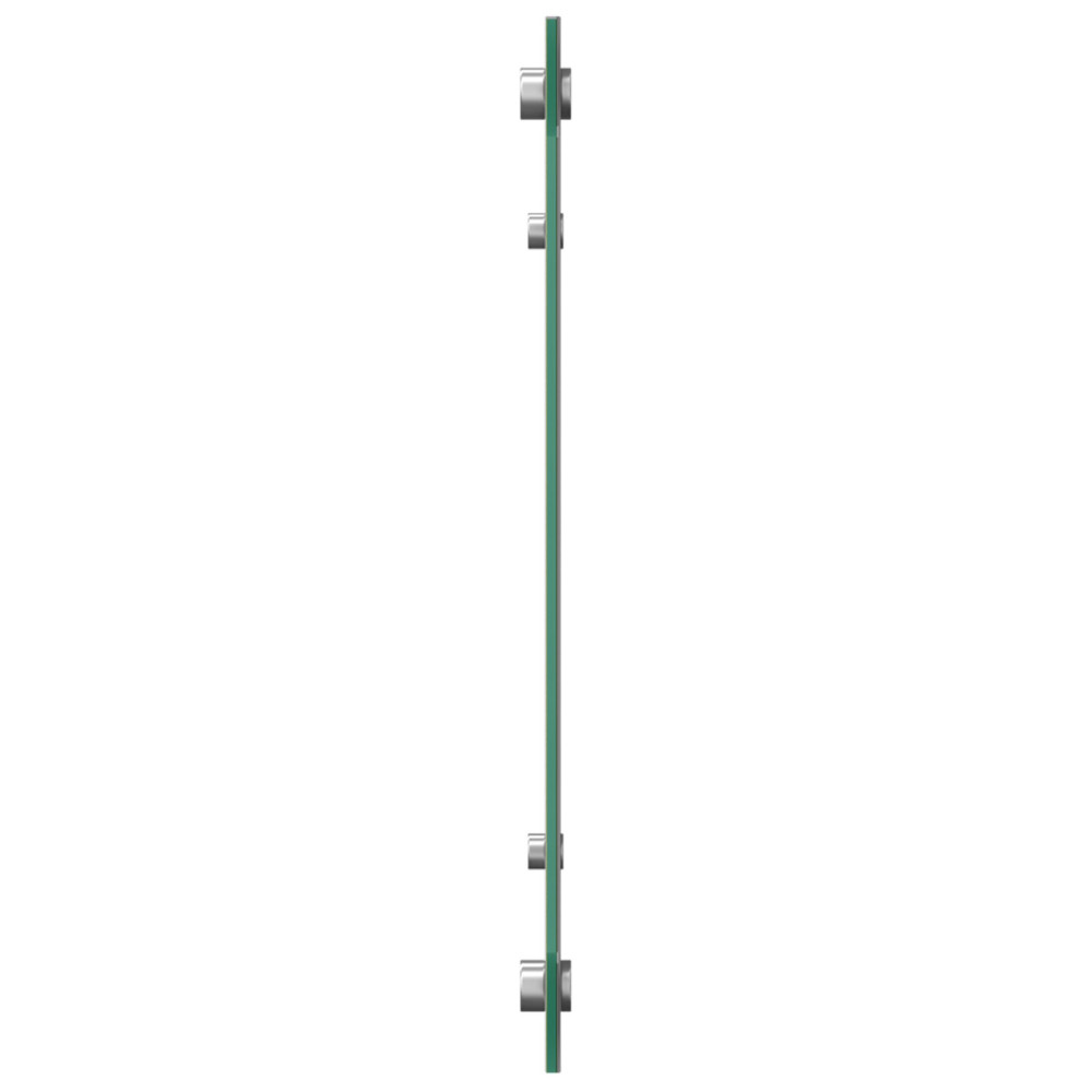 Produktbild för Köksskydd Mörkgrå 100 x 40 cm härdat glas