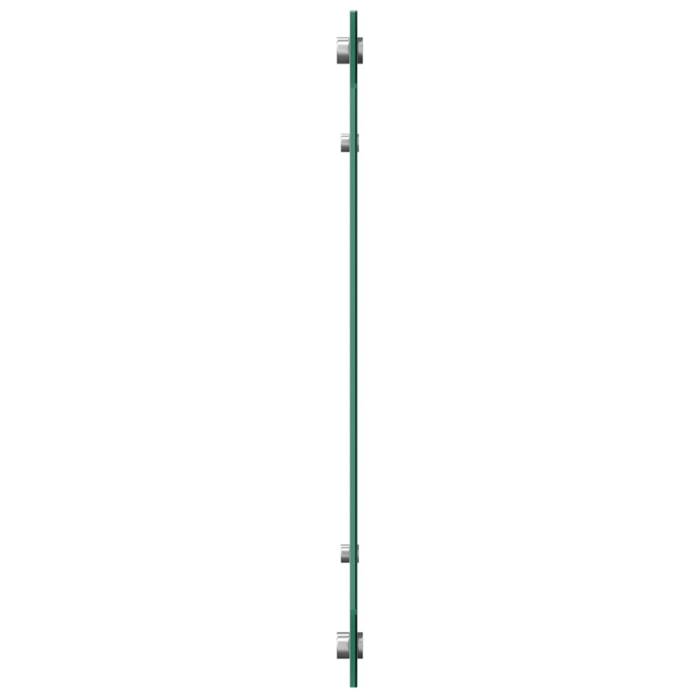 Produktbild för Köksskydd Mörkgrå 100 x 50 cm härdat glas