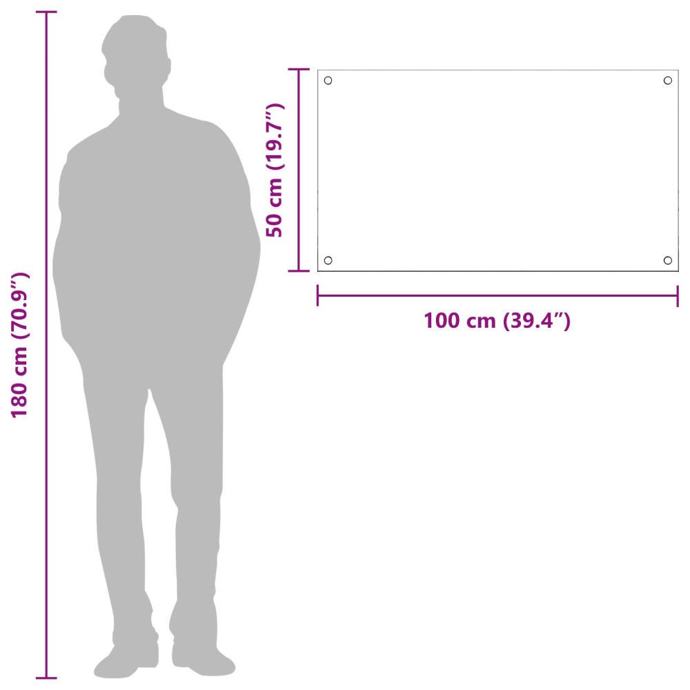 Produktbild för Köksskydd Mörkgrå 100 x 50 cm härdat glas