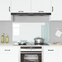 Produktbild för Köksskydd Vit 110 x 60 cm härdat glas