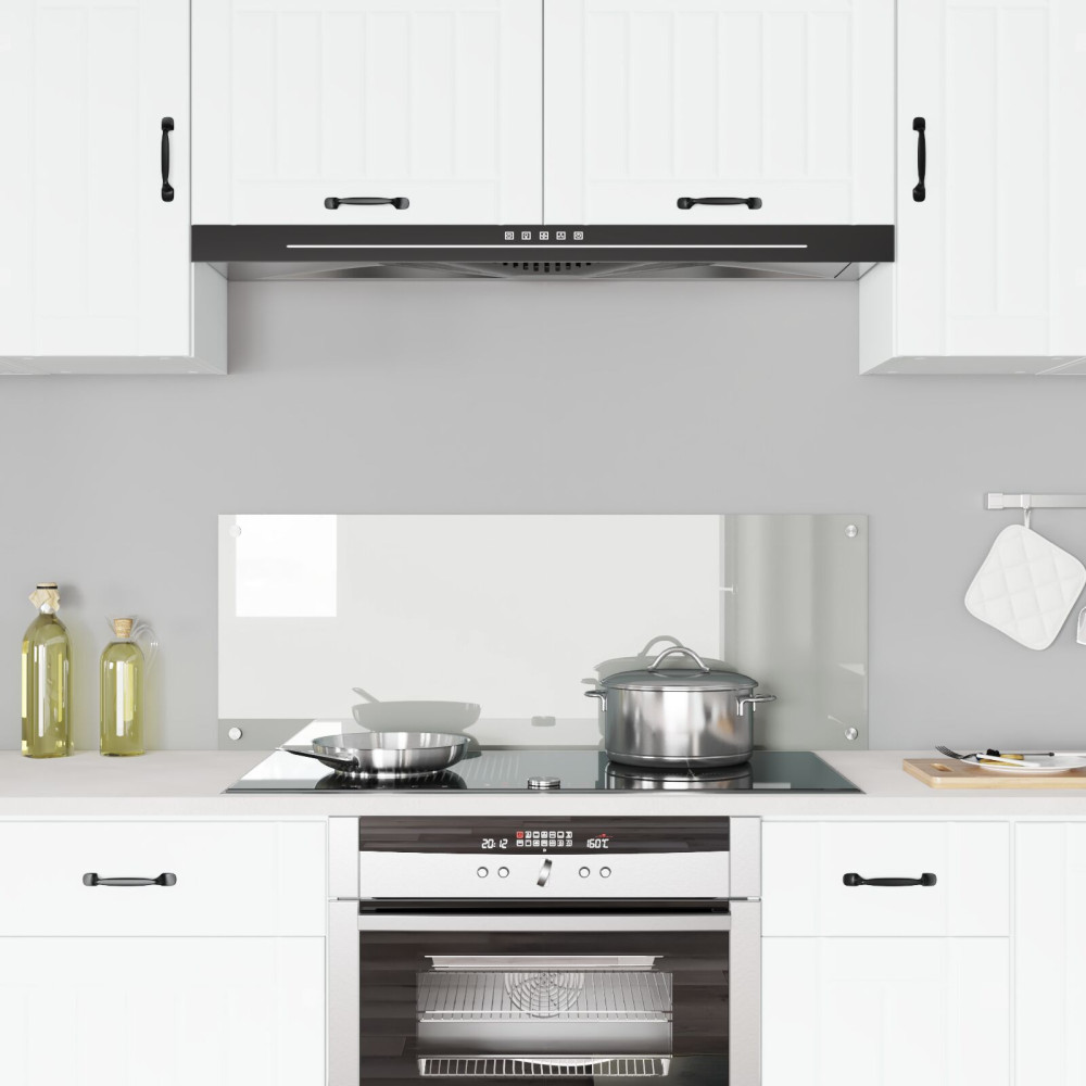 Produktbild för Köksskydd Transparent 110 x 40 cm härdat glas