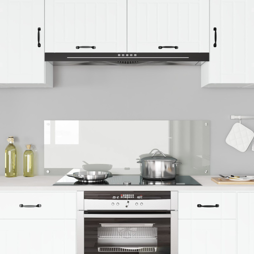 Produktbild för Köksskydd Transparent 120 x 40 cm härdat glas