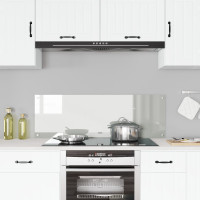 Produktbild för Köksskydd Transparent 120 x 40 cm härdat glas