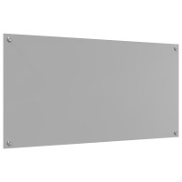 Produktbild för Köksskydd Ljusgrå 120 x 60 cm härdat glas