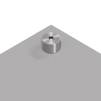 Produktbild för Köksskydd Ljusgrå 120 x 60 cm härdat glas